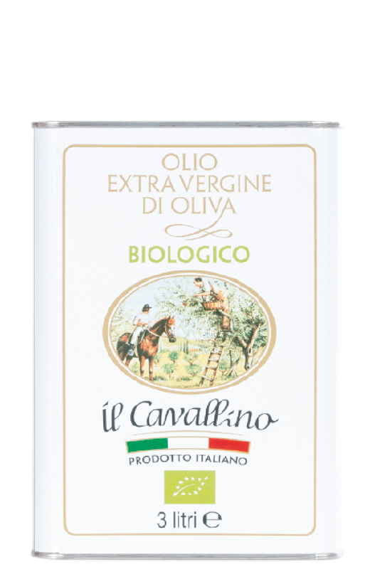 Il Cavallino - Tradizionale - Il Cavallino Tradizionale 6 bottiglie da 1  litro - Olio Extra Vergine di Oliva a Bibbona